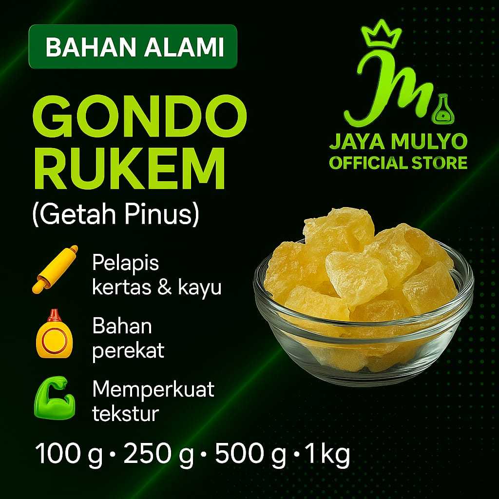 

Gondorukem 500 gr / Gum Rosin / Siongka / Arpus