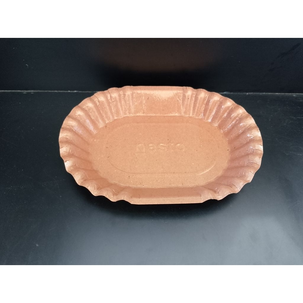 PIRING KERTAS KRAFT / PIRING KERTAS SNACK,KUE