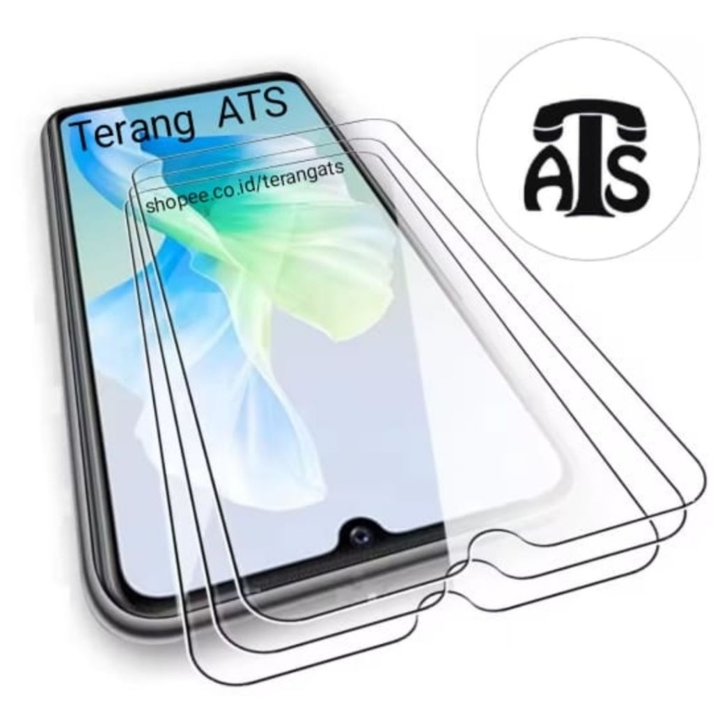 Tg Kaca Bening Pelindung Hp Model Type Handphone Vivo 1820 Y91C | Toko Terang ATS | Tempered Glass H