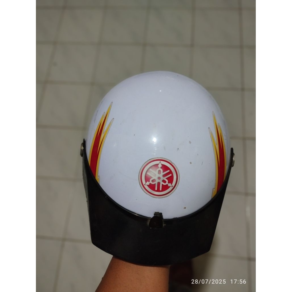 helm yamaha lidah api bisa custom