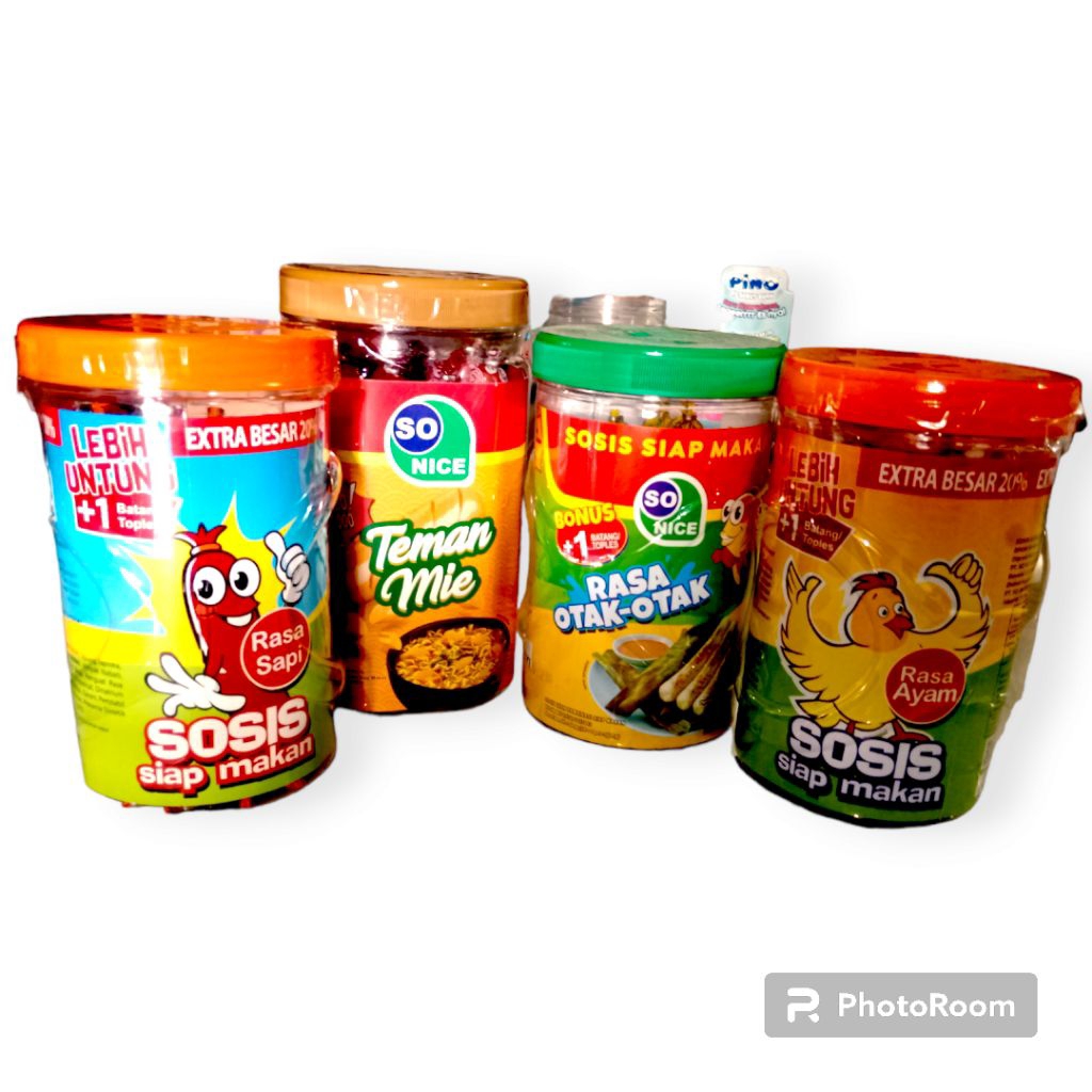 

sosis toples so nice dan gaga praktis dan lezat