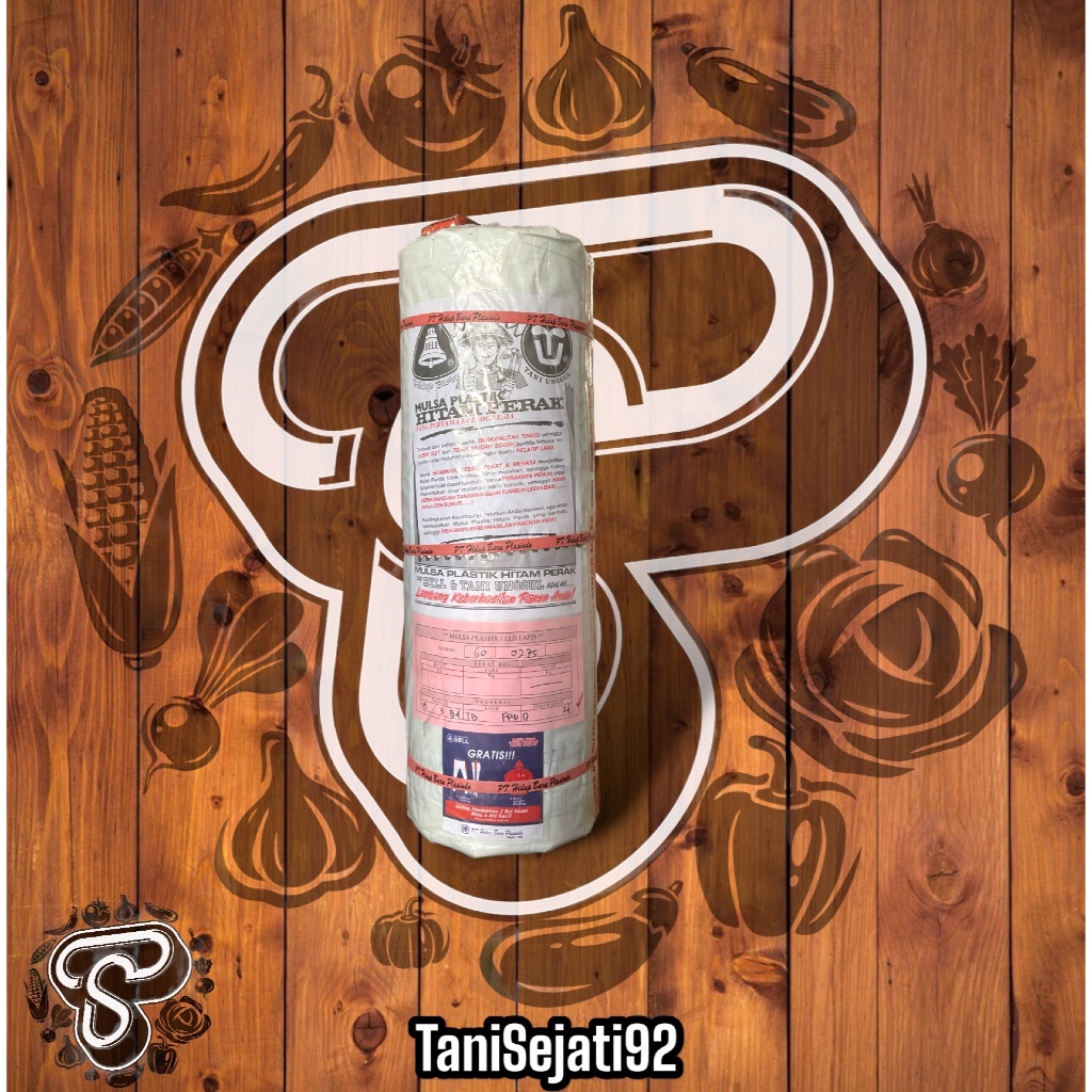 PLASTIK MULSA BELL 120CM ECERAN (1M)