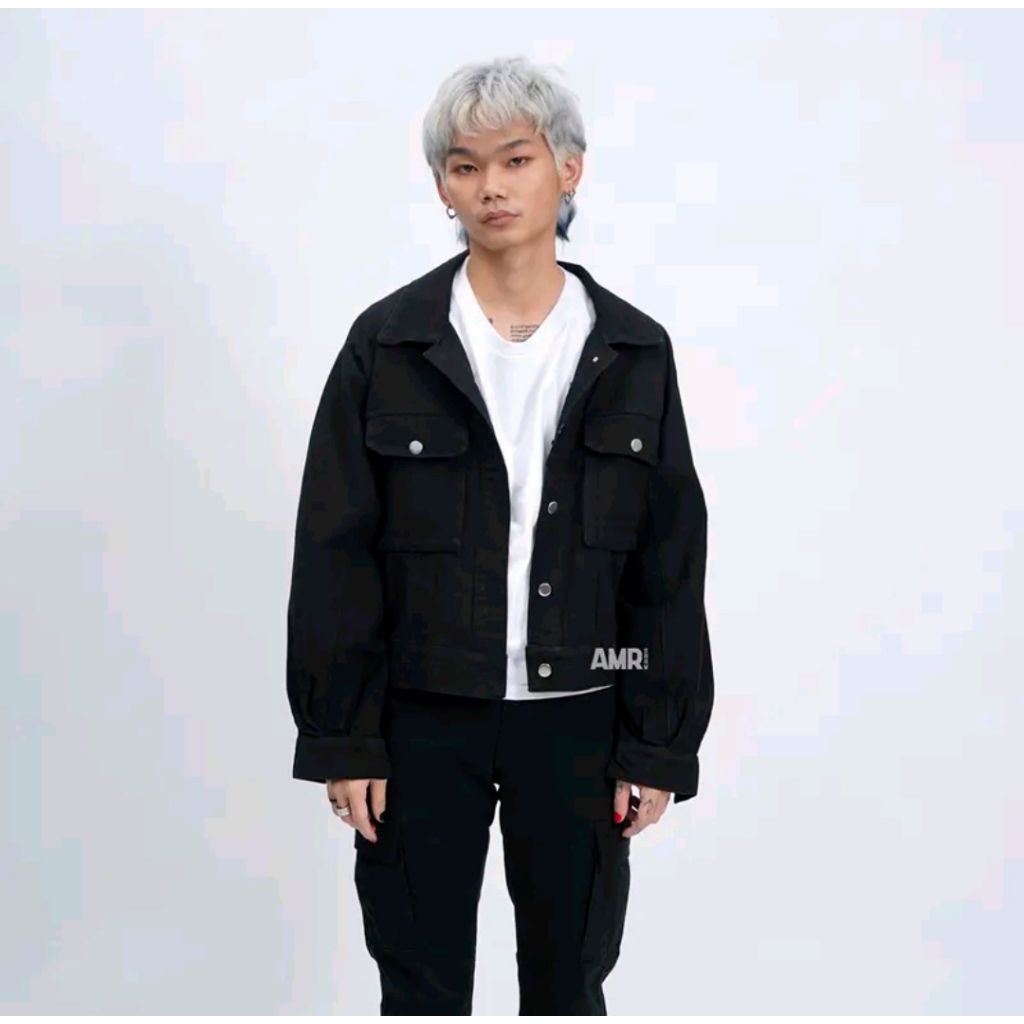 AMR Original - Love Girl 1857 Black Jaket Jeans Overload Dream