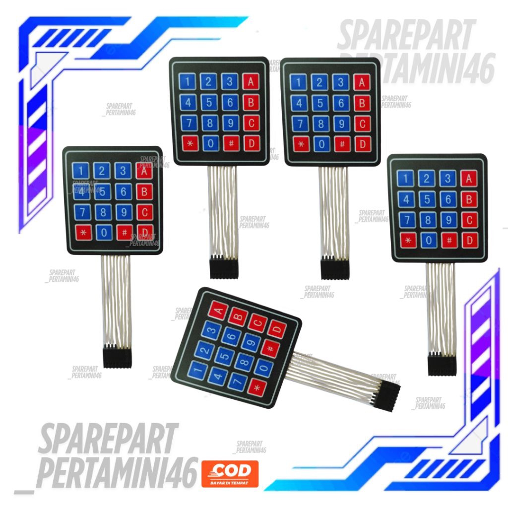 Keypad Tombol Original Pom Mini Digital Pertamini Terlaris
