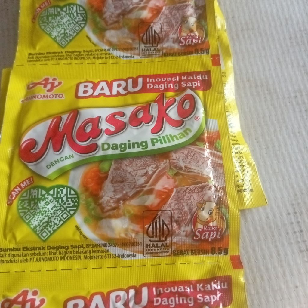 

Masako Sapi 8,5g (12 pcs)