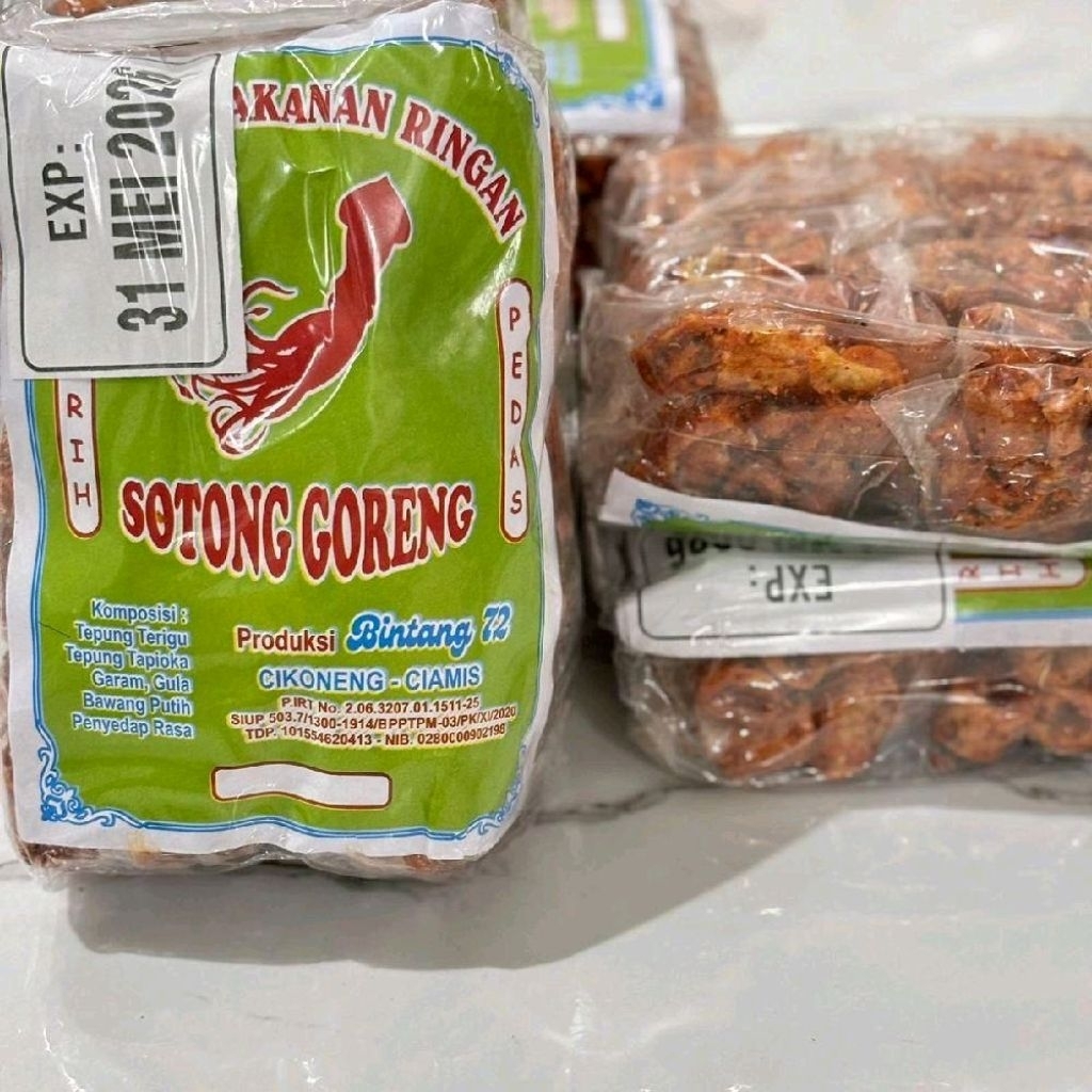 

Sotong goreng isi 20pcs kecil | Cemilan | Murah | Jajanan jadul | Snack | Pedas | Gurih | Makanan organik kekinian