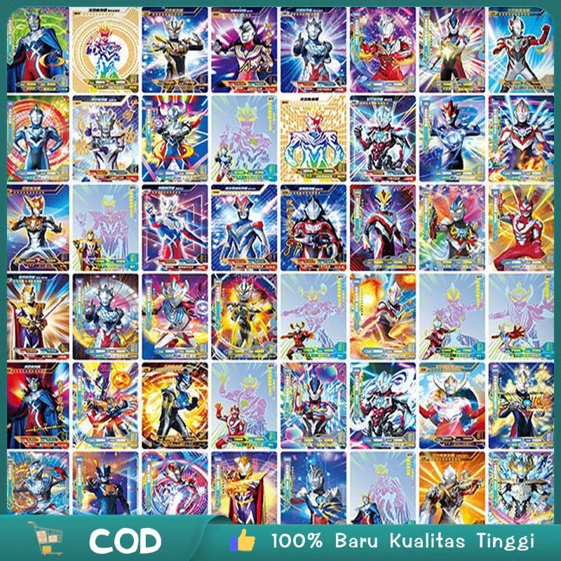 Isi100 Kartu Ultraman Orb Ultraman Card Kartu Mainan Ultraman Kartu Orb Ultraman