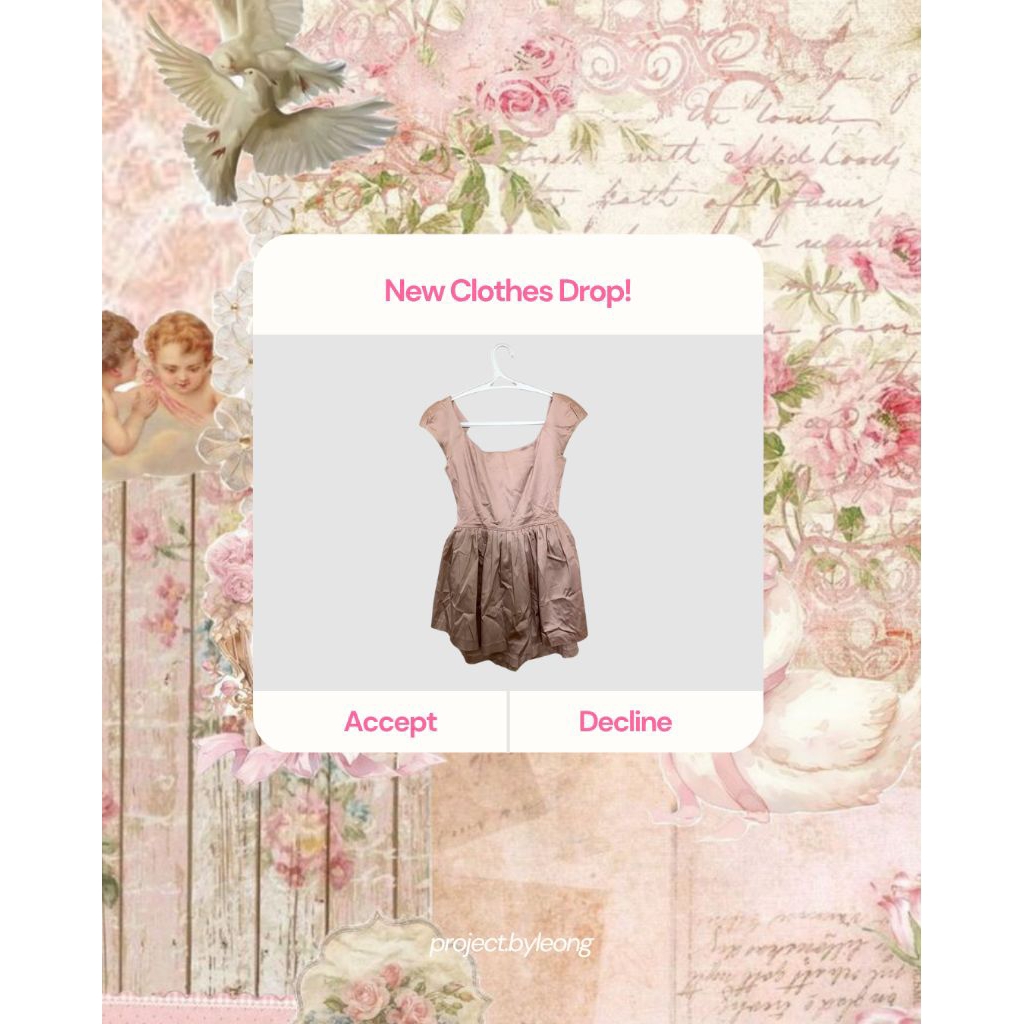 PRELOVED - Snidel Pink Dress (350.000)