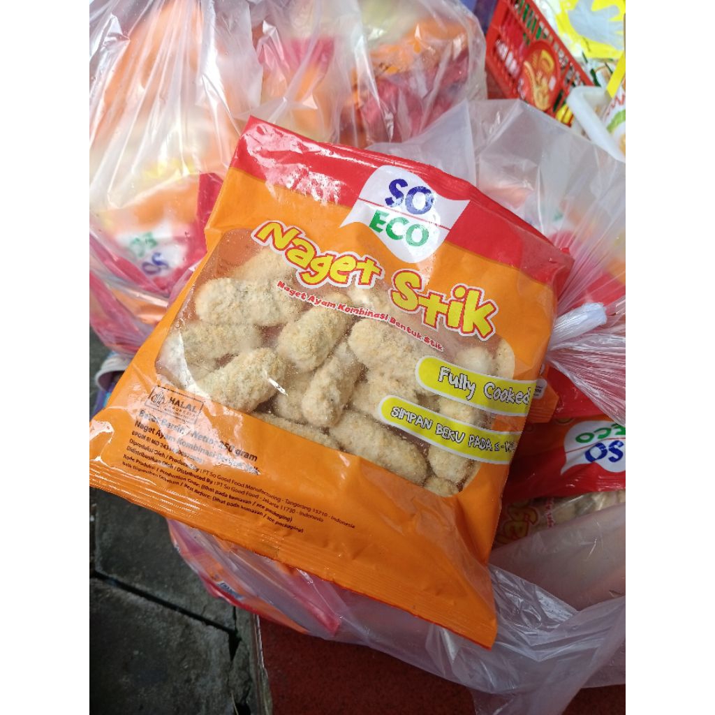 

Nuget ayam stik so eco 250gr