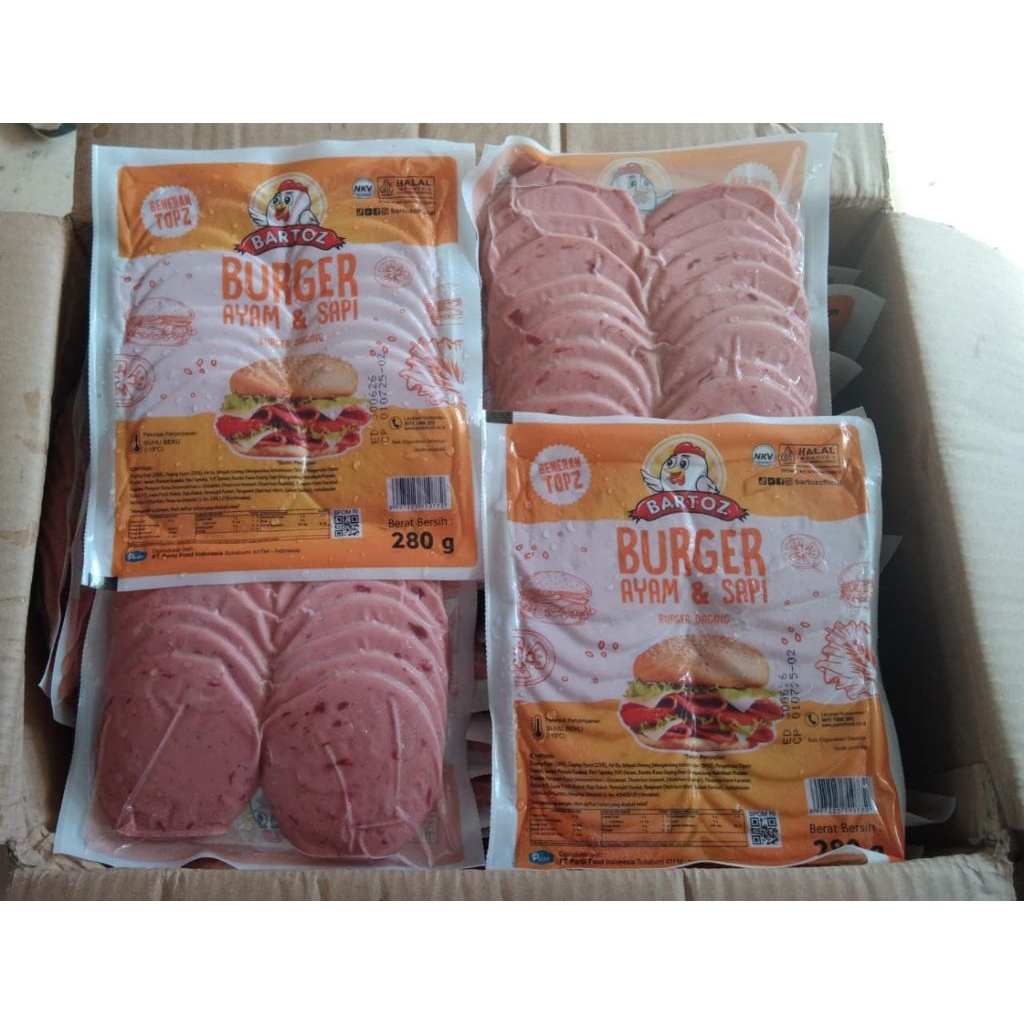 

Burger Bartoz 280gr - Bartoz Burger Burger