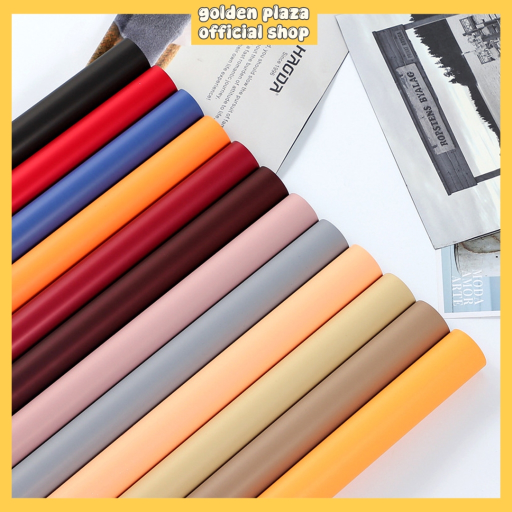 

Kertas Bunga Buket Flower Wrapping Doff Full Color Paper Cellophane Kertas Florist KB6089