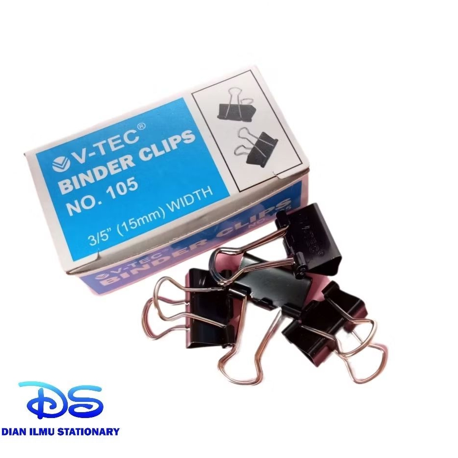 

binder clip klip penjepit kertas 105 V-Tec