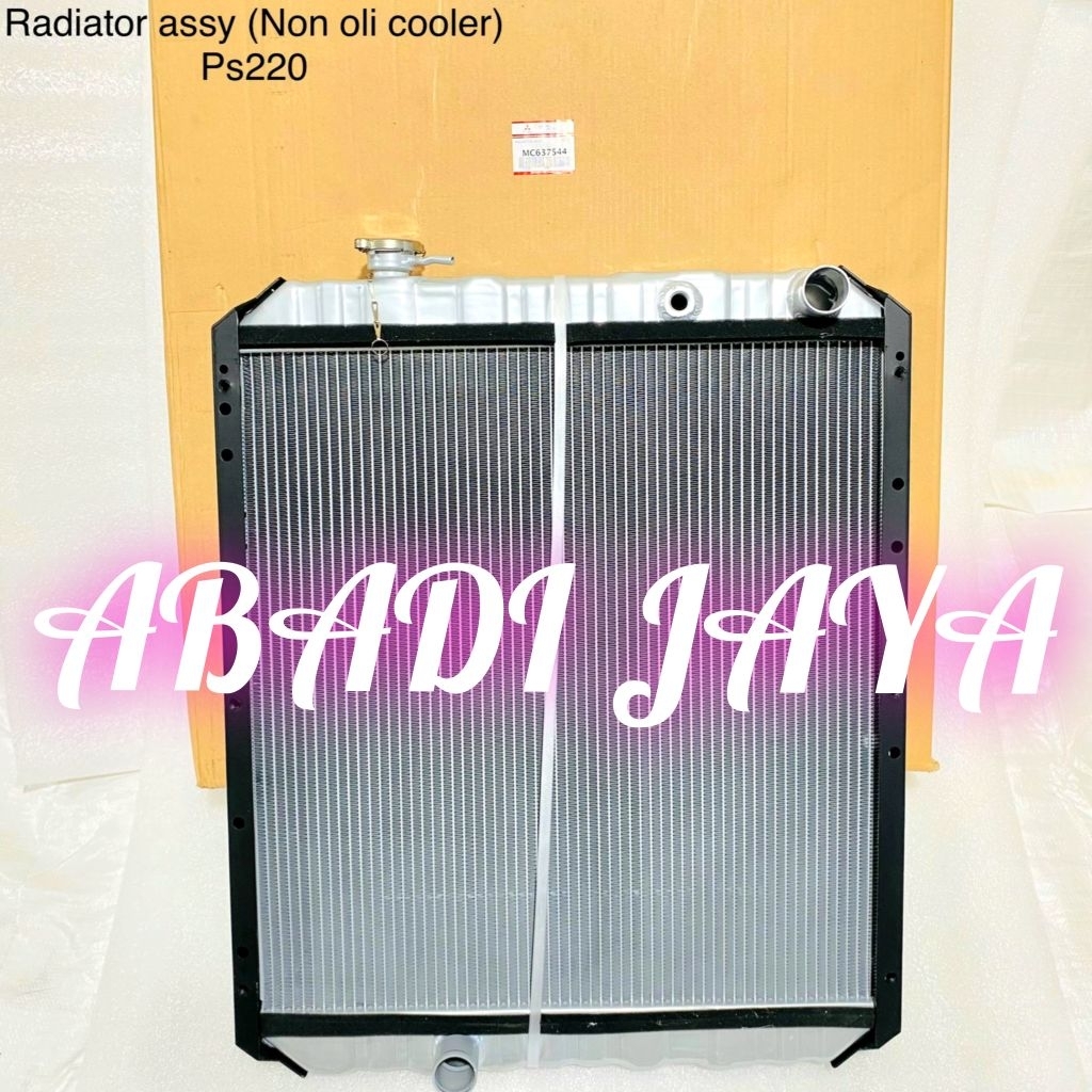 RADIATOR MITSUBISHI FUSO GANJO PS220 NON INTERCOOLER