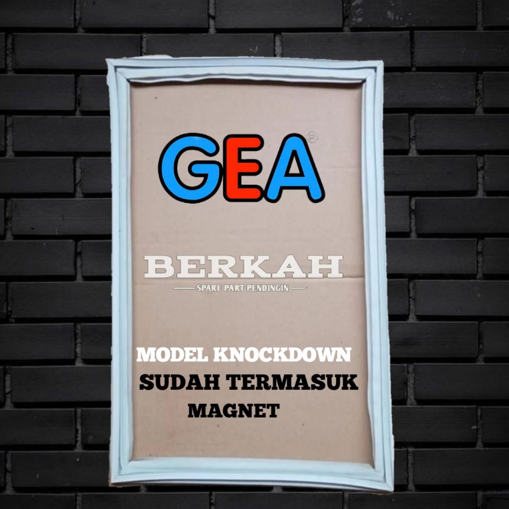 GASKET KARET PINTU CHILLER KNOCKDOWN 39,5 X 62 CM