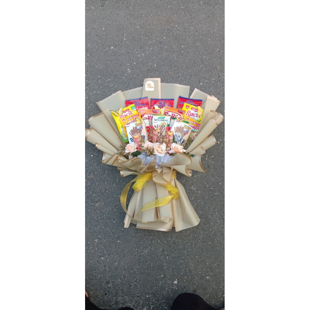 

Buket Special Mix Bumbu dapur + pocky + coklat