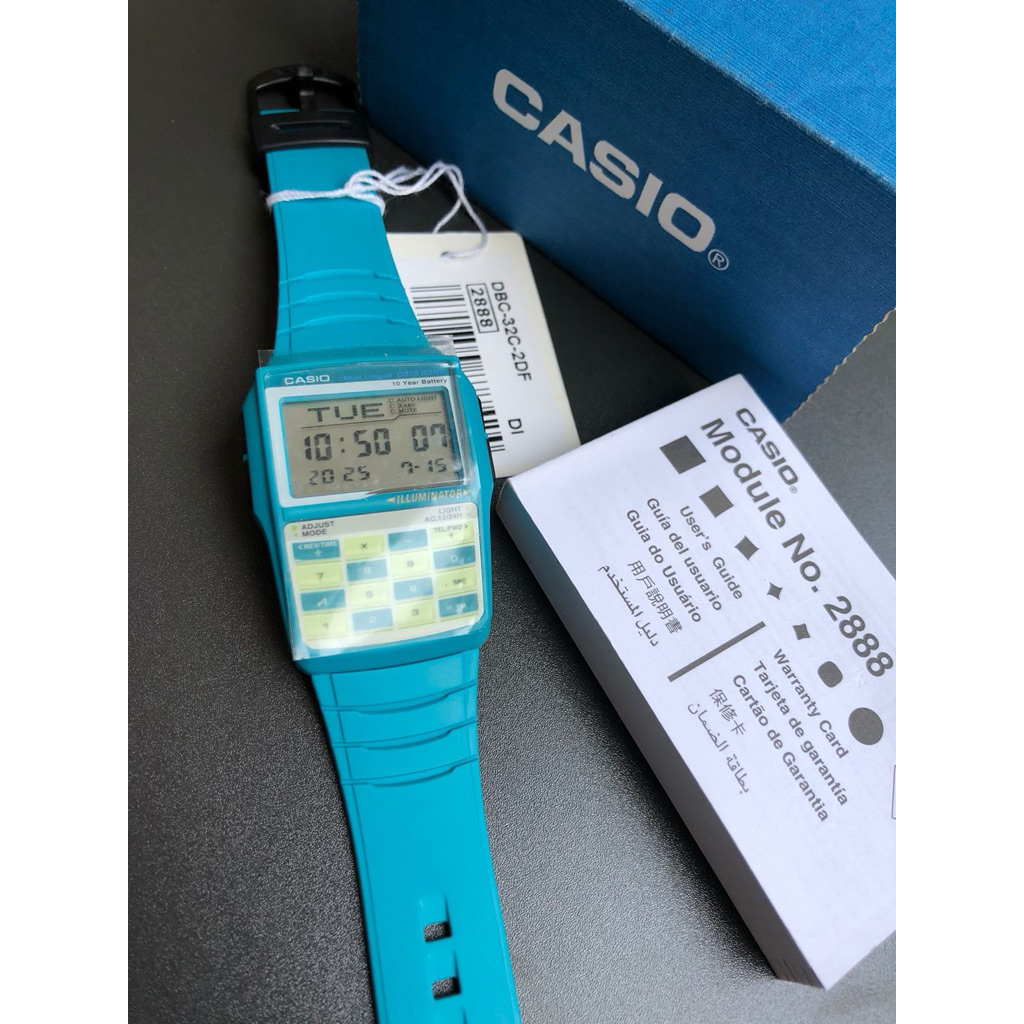 casio dbc 610 blue jdm item