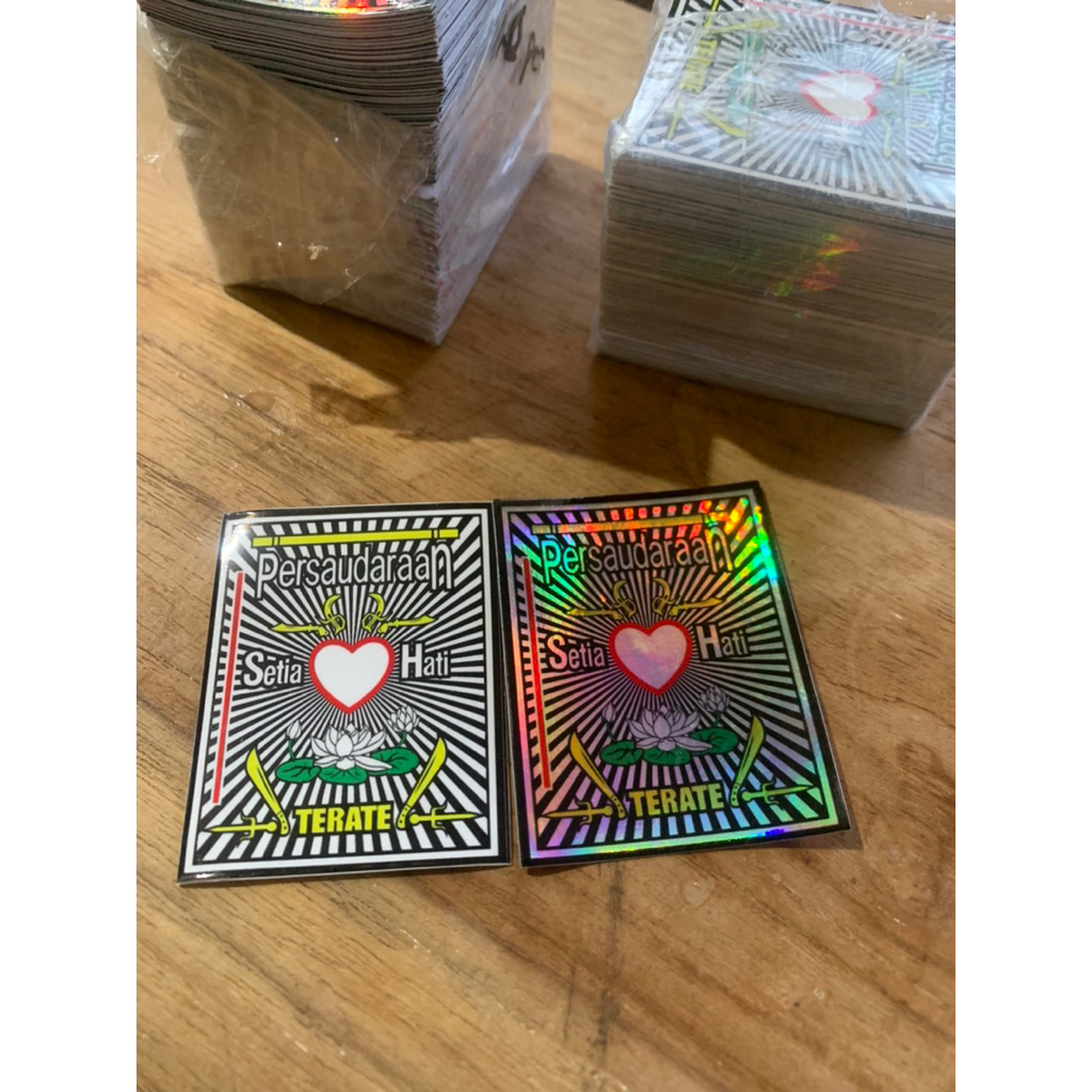 

stiker lambang PSHT ukuran 5x6,5