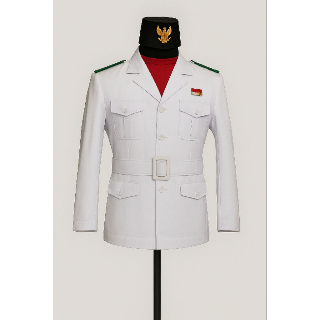 Baju Pdu Paskibra Pria / Baju Pdu Paskibra Wanita / Atasan Baju PDU Paskibra Pria/ Atasan Baju PDU