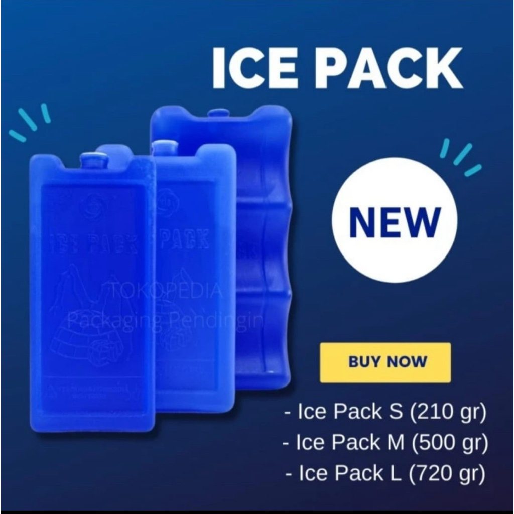 Ice Pack / Ice Gel / Gabag Ice Gel / Blue Ice Pack / Ice Gel Lembaran / Gel Asi / Ice Gel Pack