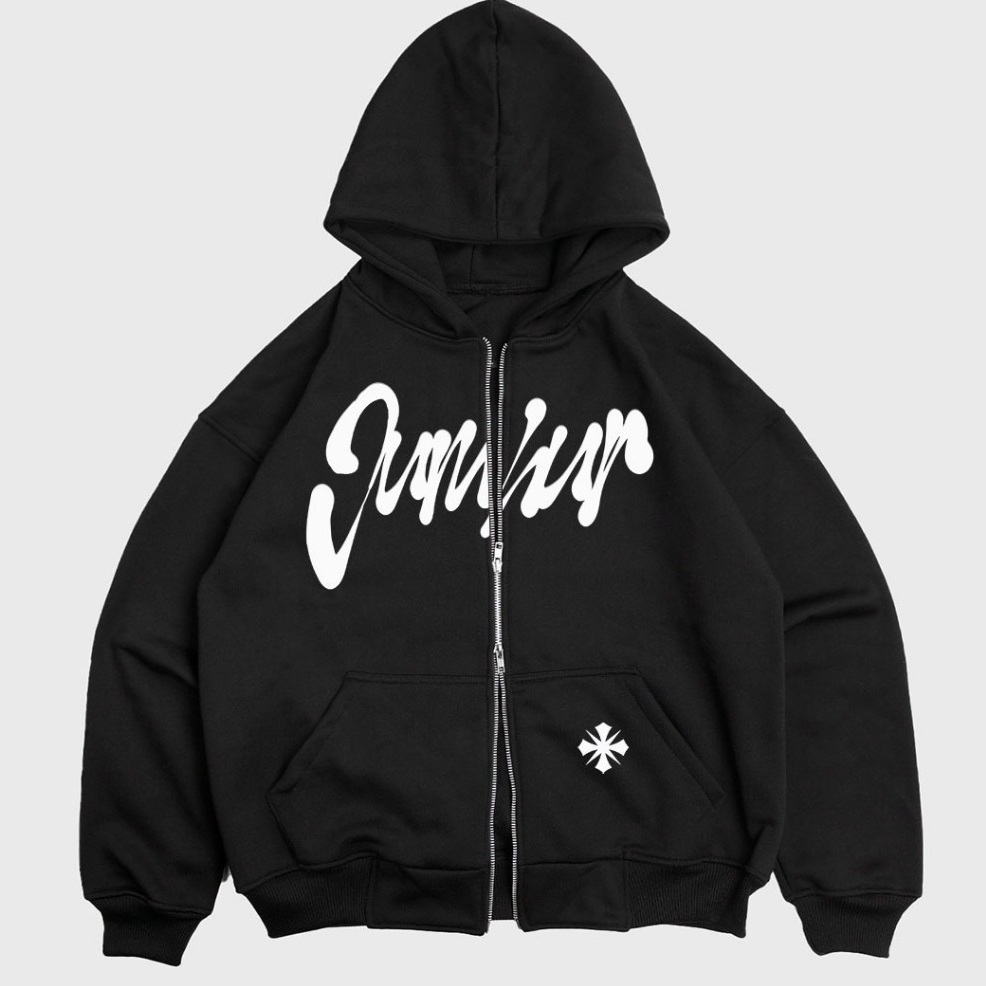 JUMHUR | HOODIE DOUBLE ZIPPER BOXY | ESTEEM