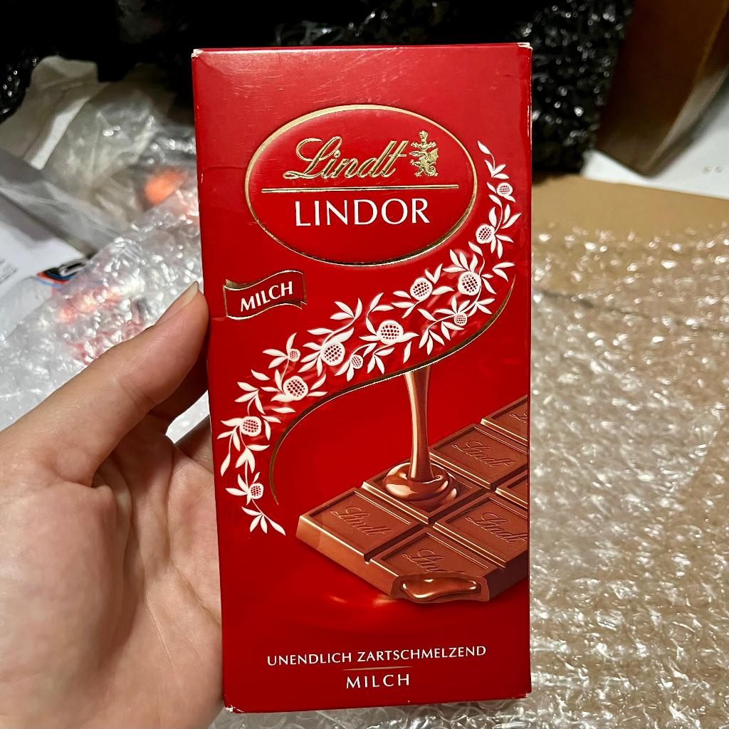 Lindt Lindor Milchschokolade 100gr | Lindor Milk Bar Chocolate