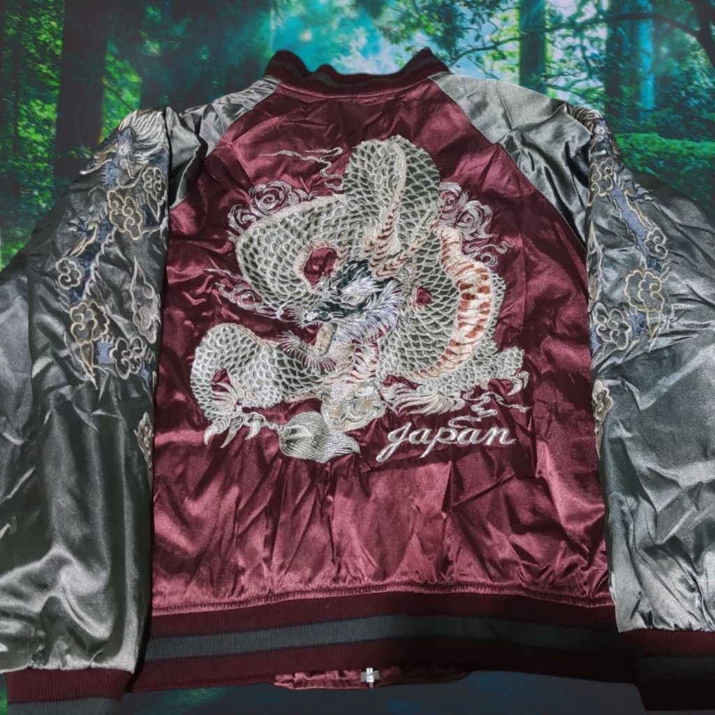 Sukajan Dragon Gold Jacket (RARE COLLECTION)