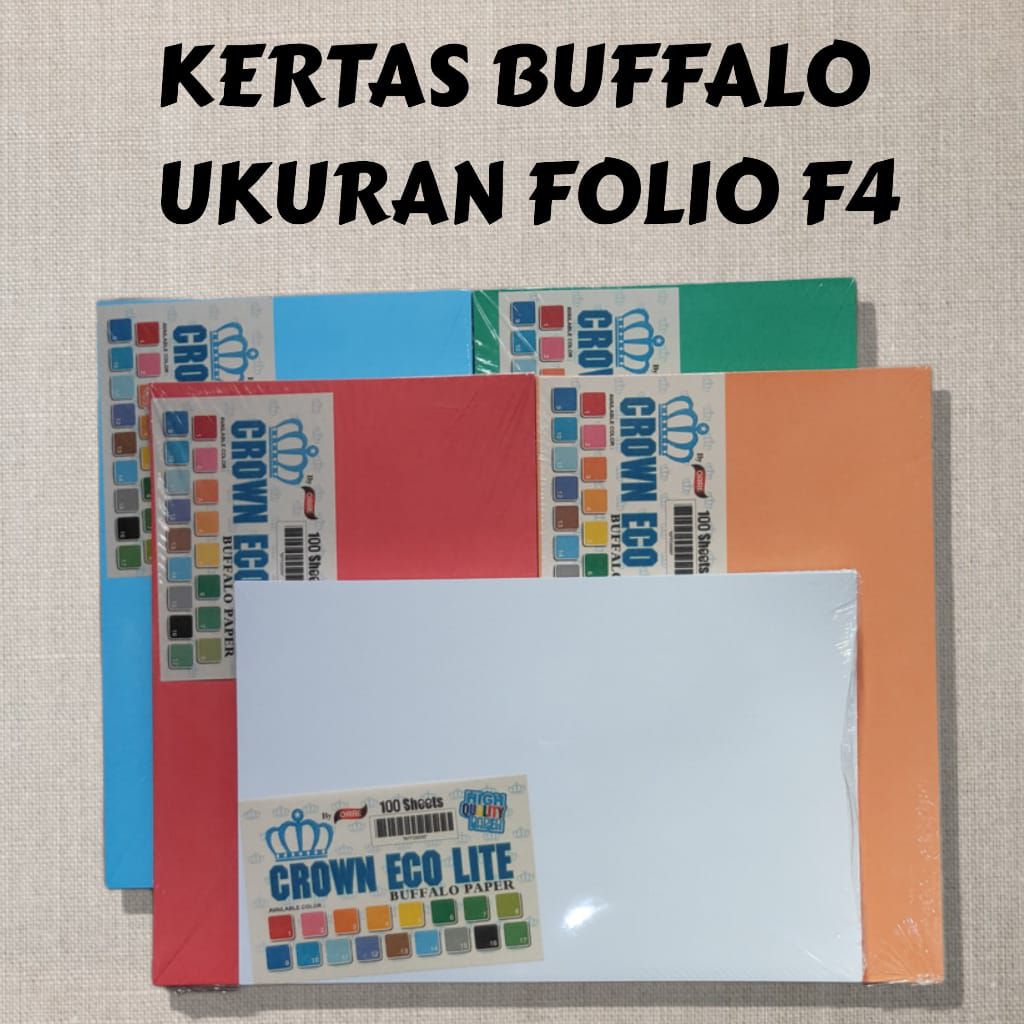

Kertas Buffalo F4 100 Lembar