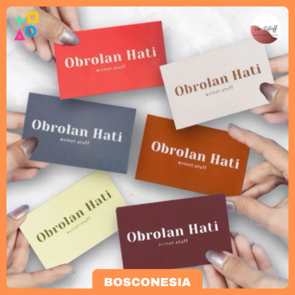 Kartu Permainan Deep Talk Obrolan Hati Vol.1