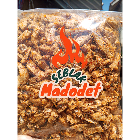 

Basreng pedas extra daun jeruk 1kg