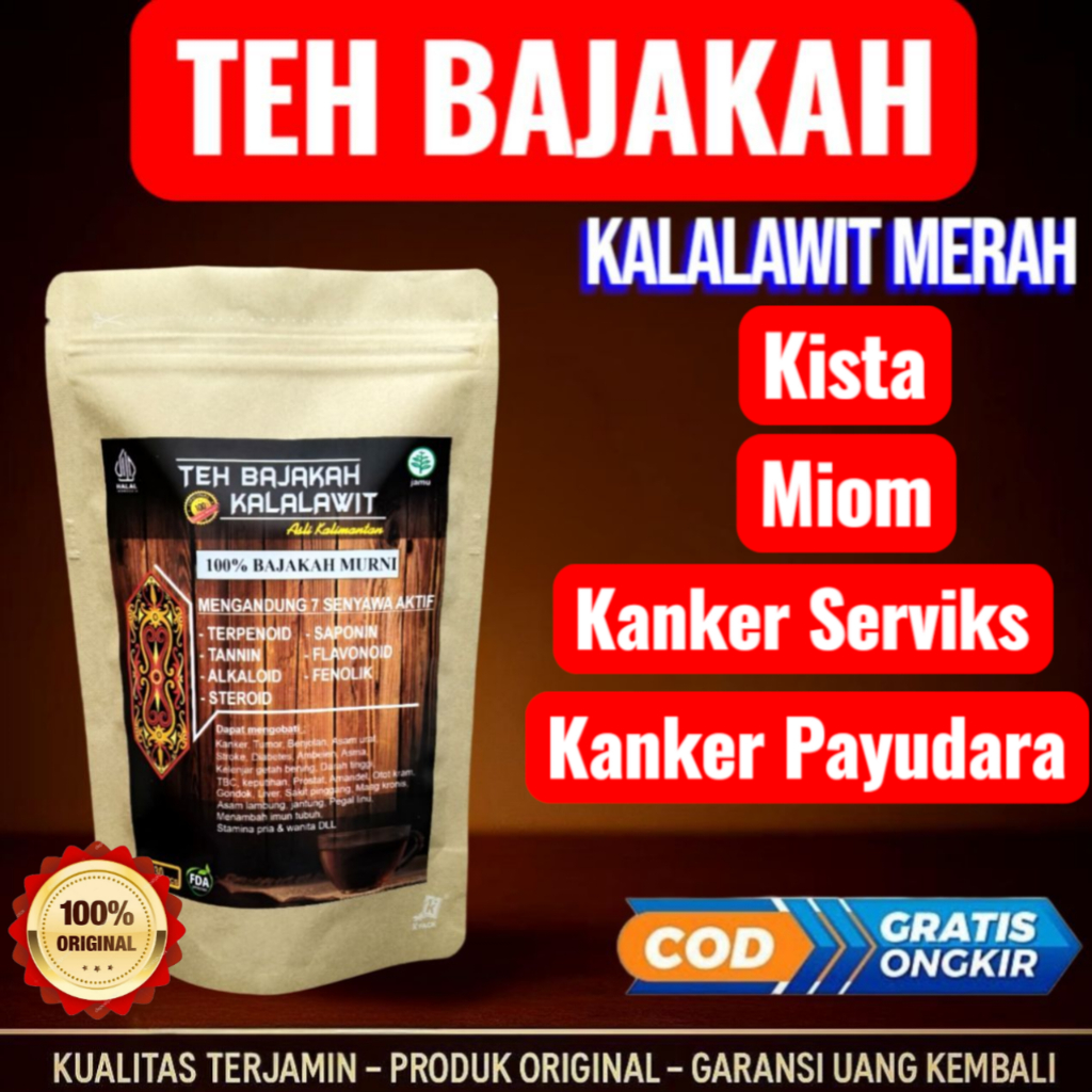 

Teh Celup Herbal Bajakah Kalalawit Merah Super Untuk Kista Miom Kanker Serviks Kanker Payudara
