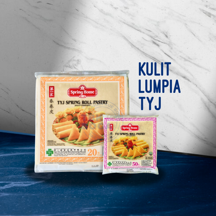 

Kulit Lumpia TYJ ( 12 & 21 cm ) Spring Roll Pastry Lembar Roll Frozen