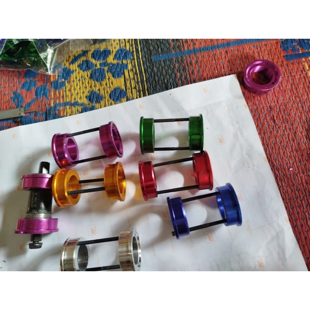 ADAPTOR BB BMX LUBANG BESAR JADI KECIL / CRANK HT1 HT2