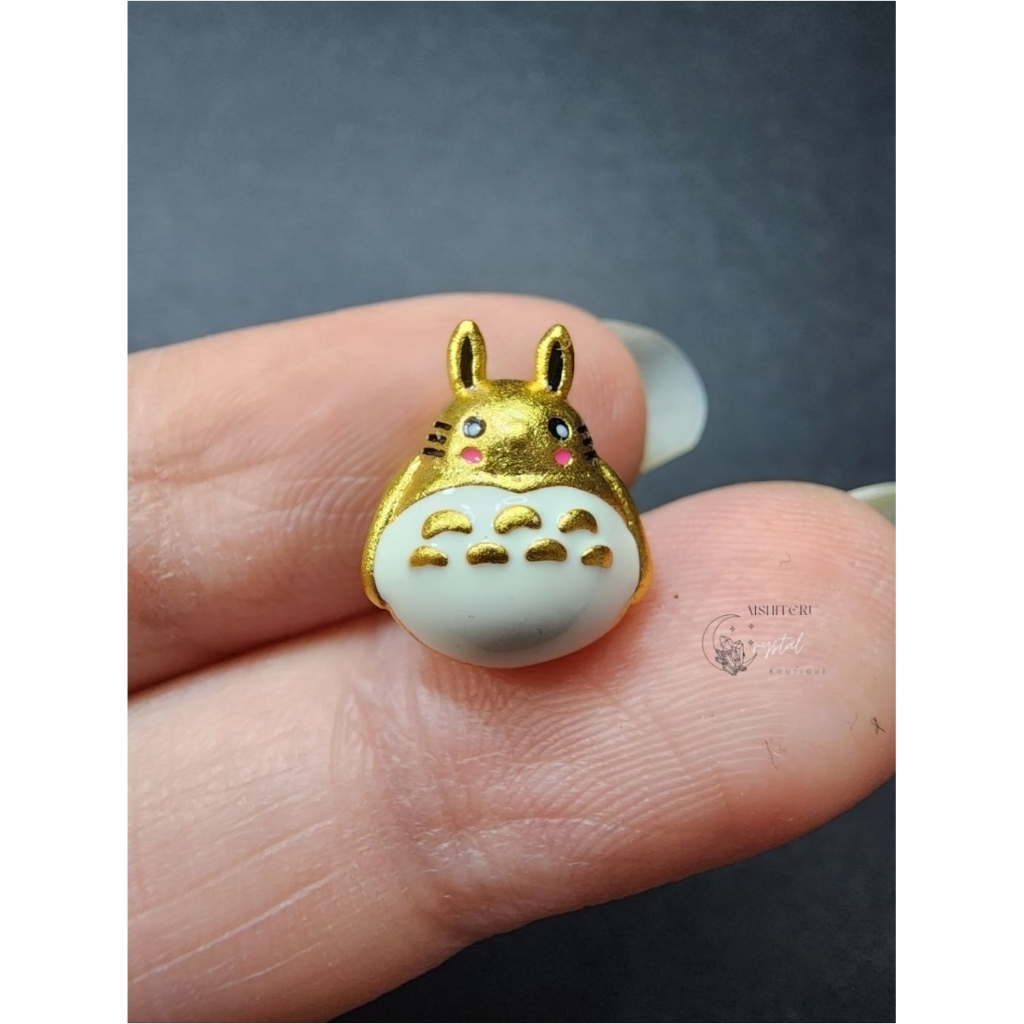 Kode TOTORO - PADUAN EMAS / Sandgold S999 Charm / Liontin Anti Karat untuk Gelang Crystal / Gelang T
