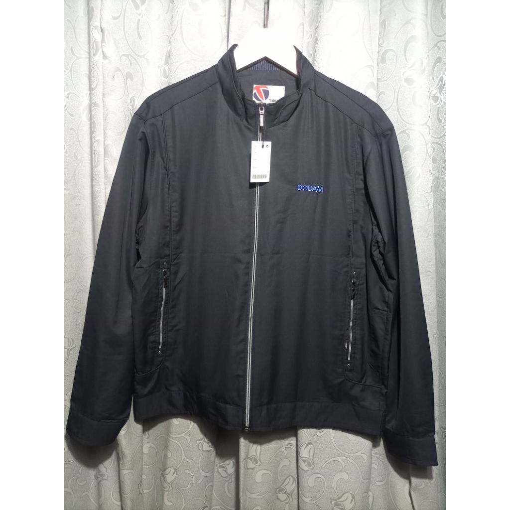 Jaket T-Buc Kasual Original_Work Jaket_Hitam_New_Size L