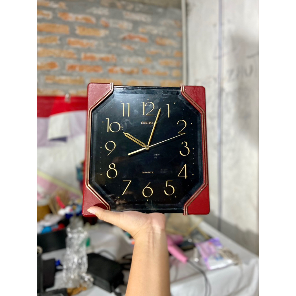 Jam dinding SEIKO JAPAN mesin SEIKOSHA oriii