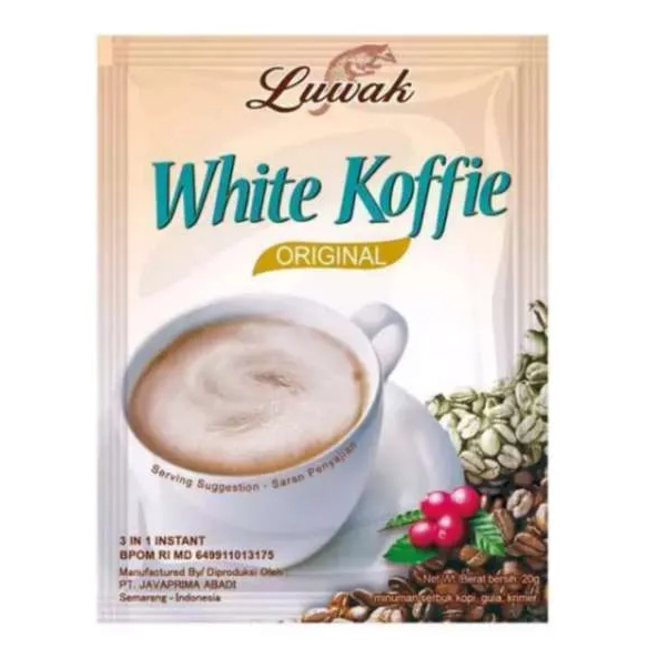 

LUWAK WHITE KOFFIE (1 DUS)