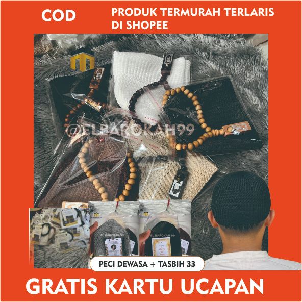 PECI HAJI PUTIH Kopiah Putih Sum Peci putih motif madinah songkok putih