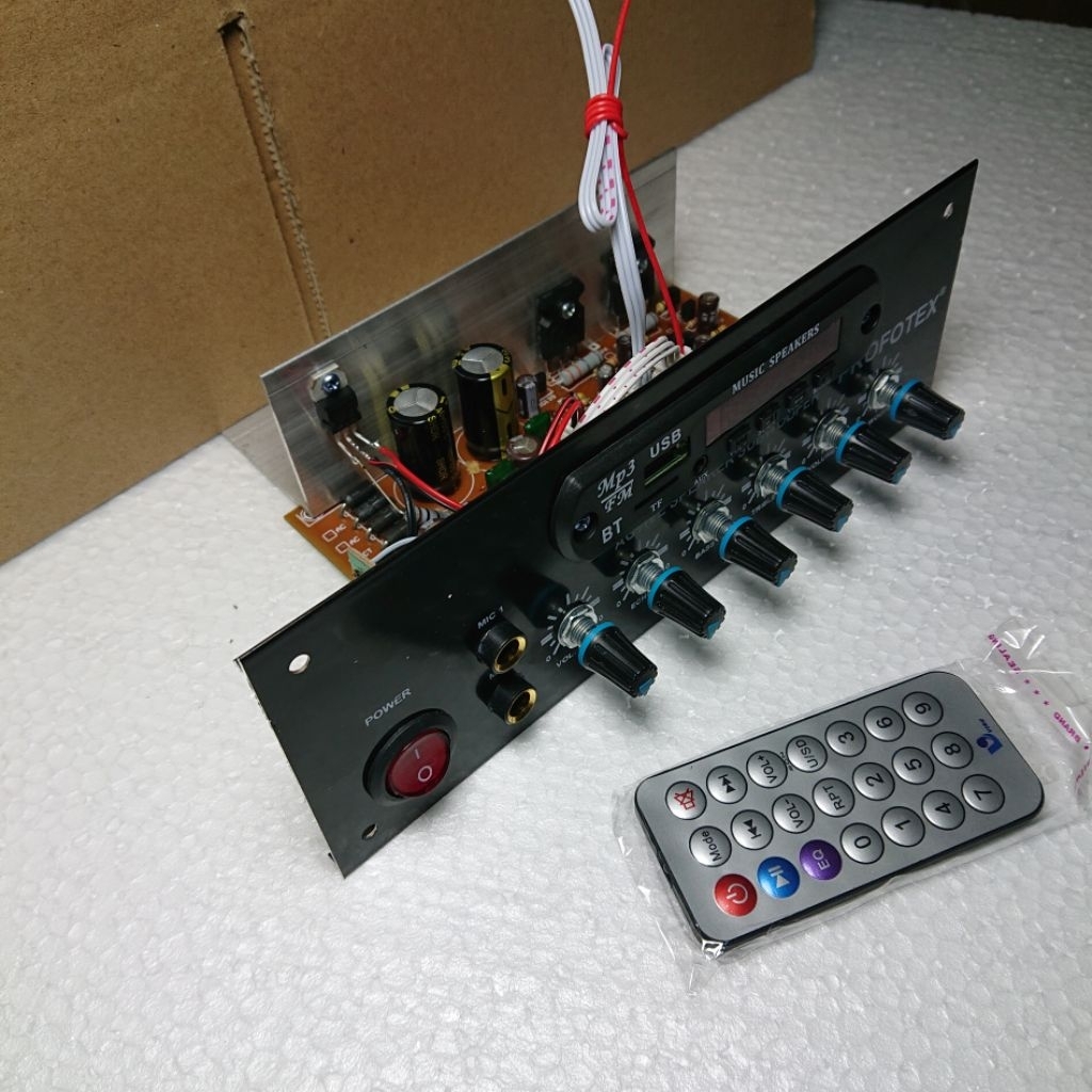BIG PROMO kit amplifier mono plus echo subwoofer Bluetooth **