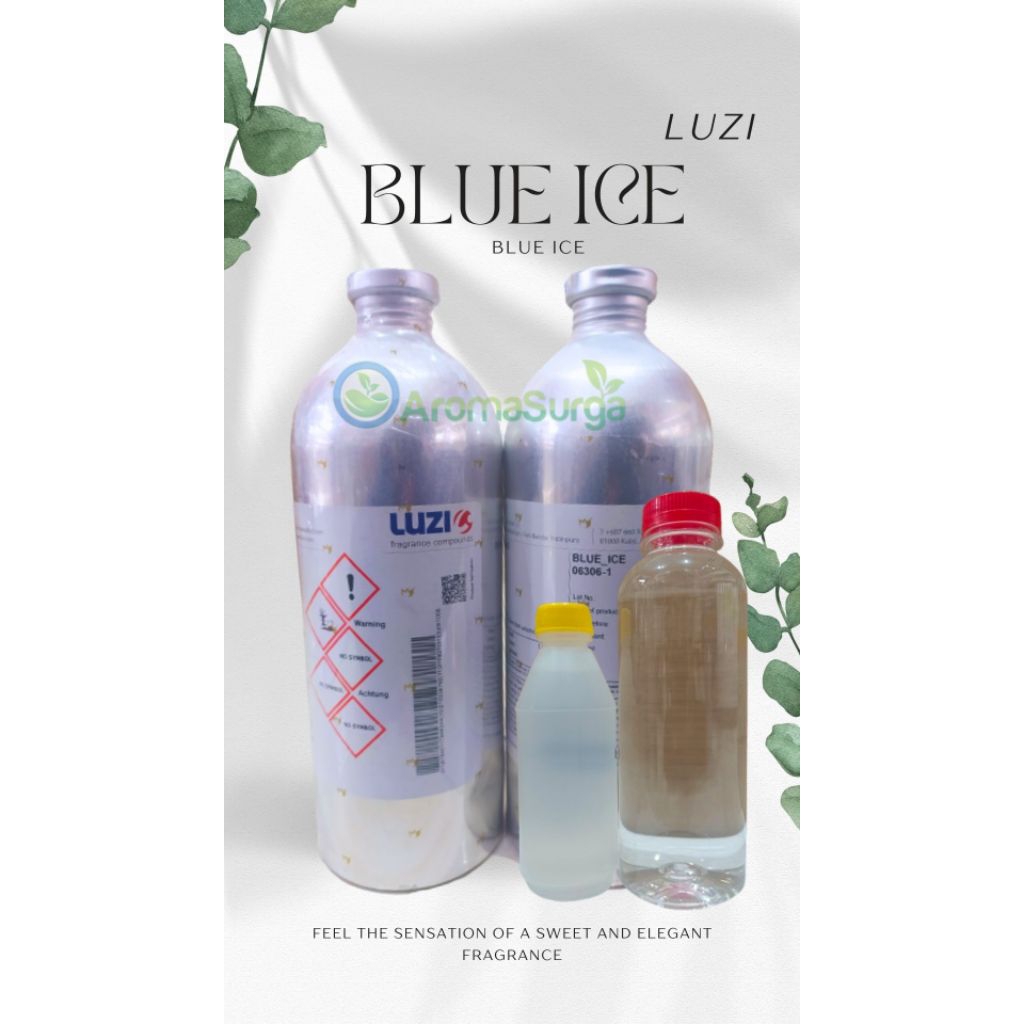 BLUE ICE LUZI | BIBIT PARFUM LUZI 100% ASLI
