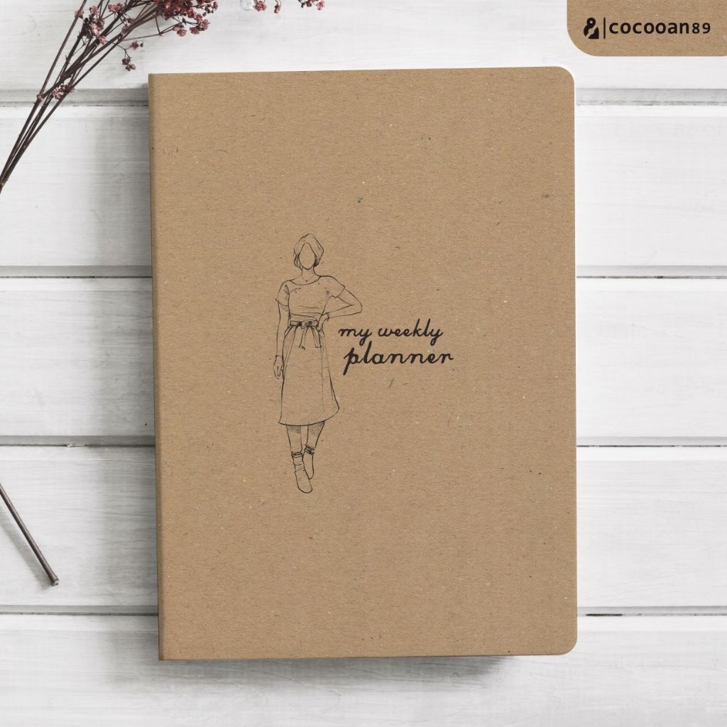 

Weekly planner book - Lady's style