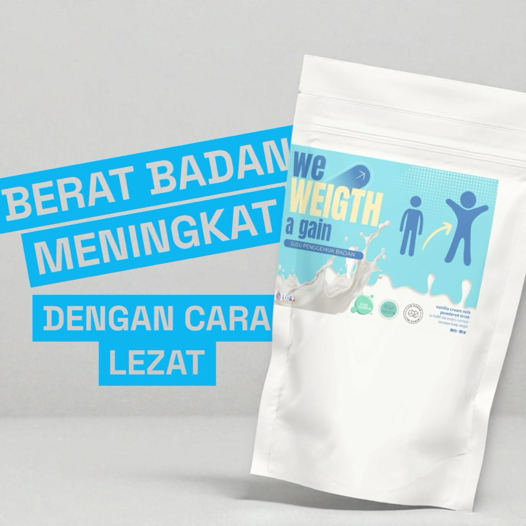 

WE WEIGHT A GAIN SUSU PENGGEMUK BADAN SUSU PENAMBAH BERAT BADAN