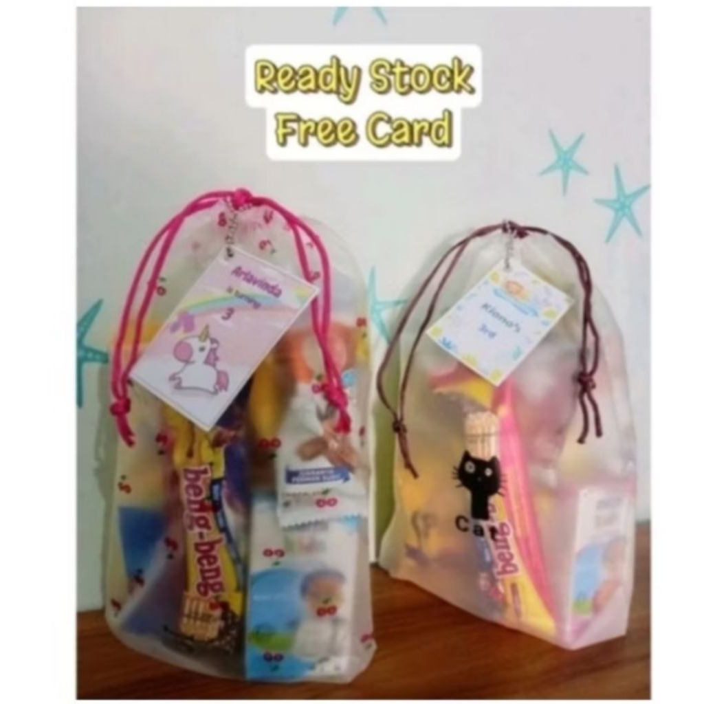 

45pcs Paket Snack Kemasan Tas Pouch Serut