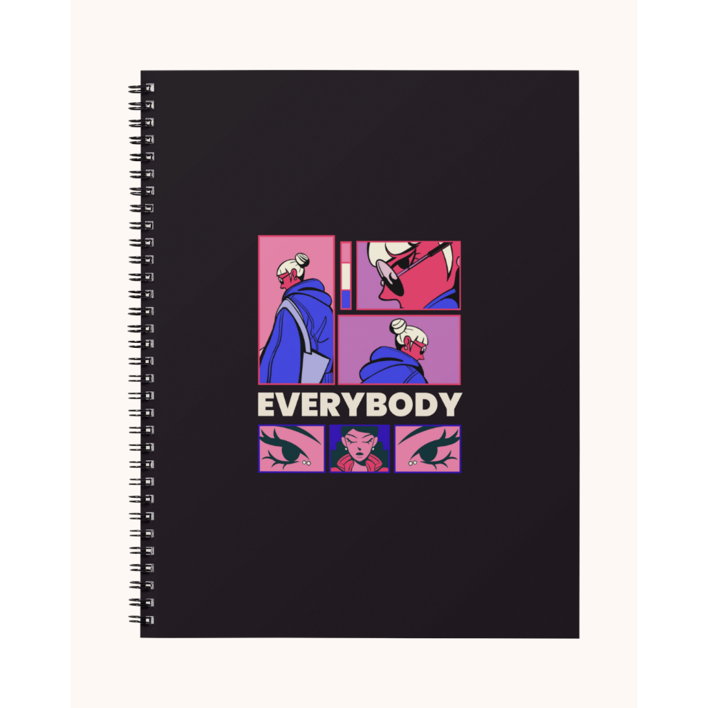 

Notebook Reflektif A5 Spiral – 50 Halaman Hitam Putih | HVS 80gsm & 100gsm – Everybody