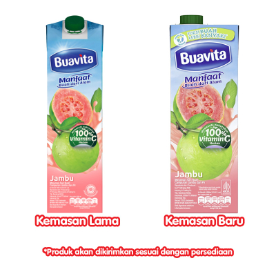 

Buavita Minuman Sari Buah Jambu 1000 ml