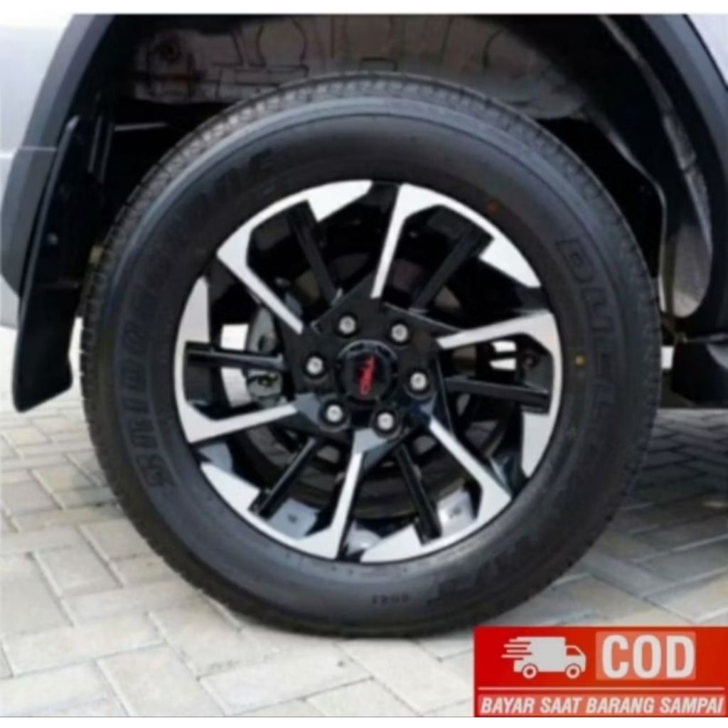 STIKER VELG FORTUNER TRD / FORTUNER GR 2.8 untuk 1 velg