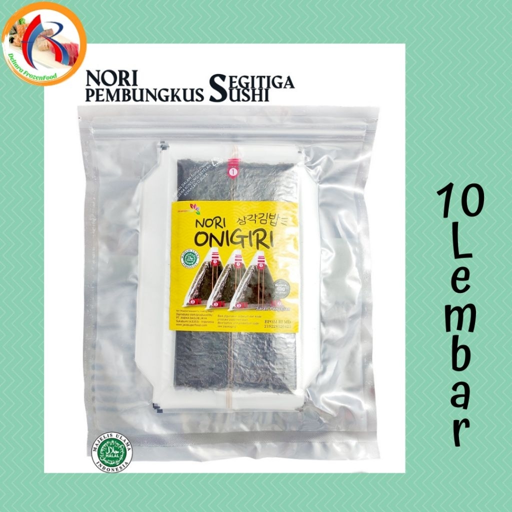 

JSF Nori Onigiri 10 Lembar HALAL