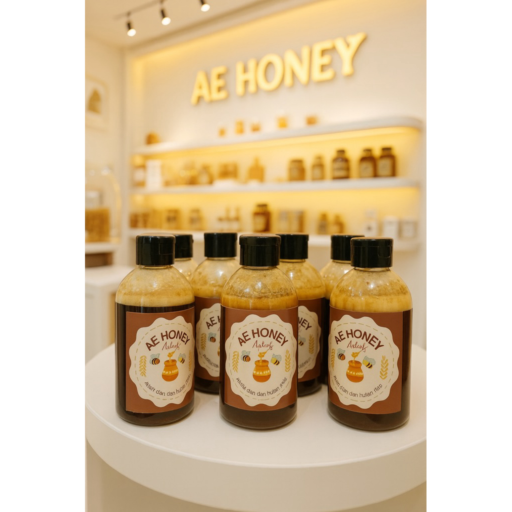 

AE Honey ● Madu Liar Hutan Asli 100% Murni – Tanpa Campuran – Rasa Kuat & Berkhasiat