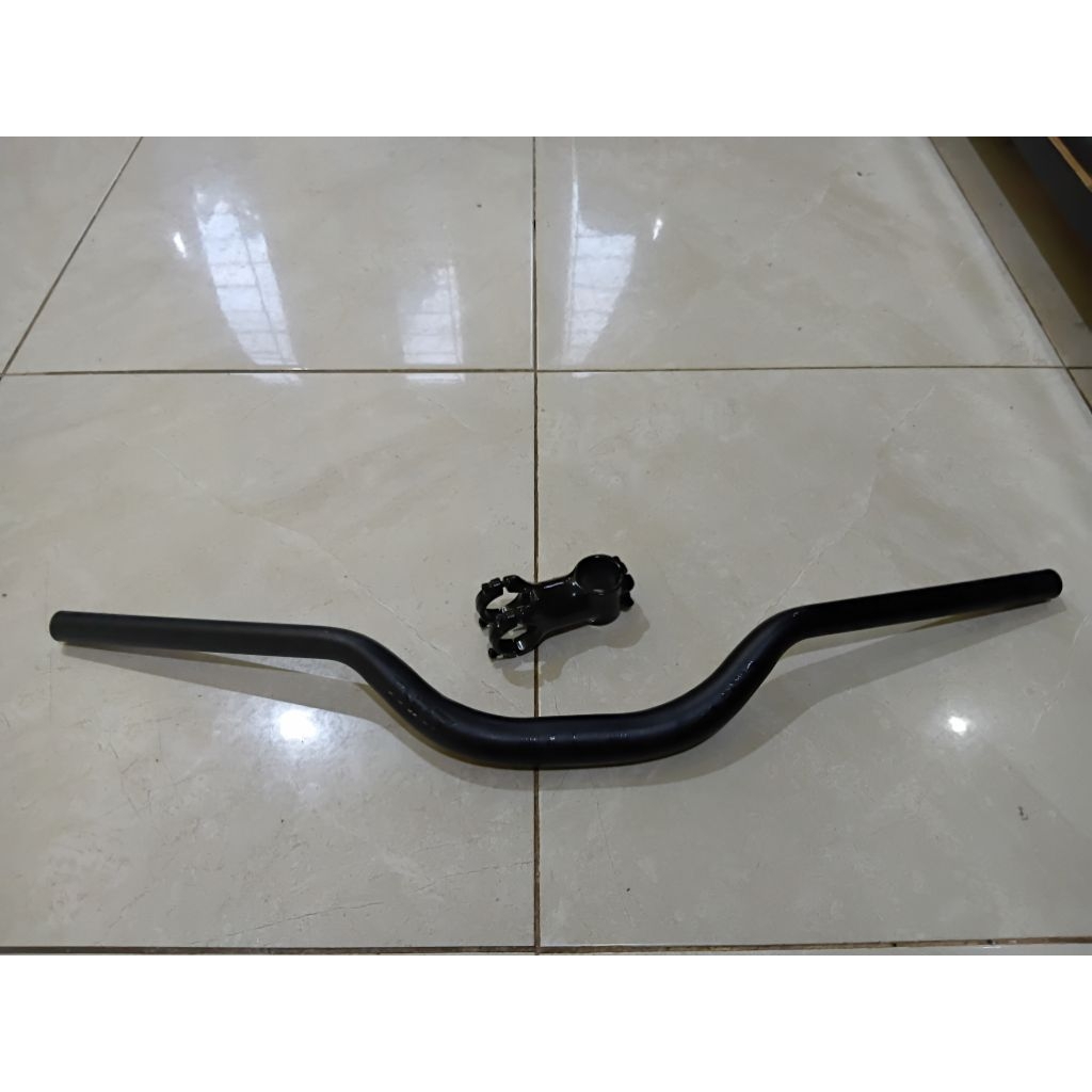 Handlebar stang sepeda DIRT TAPER rise 50 31.8 800 mm  alloy DJ