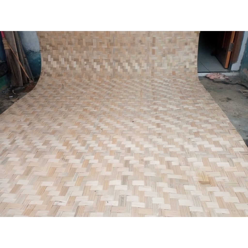 Anyaman bambu/gedeg/gribig/plafon/sesek/tabag/kepang
