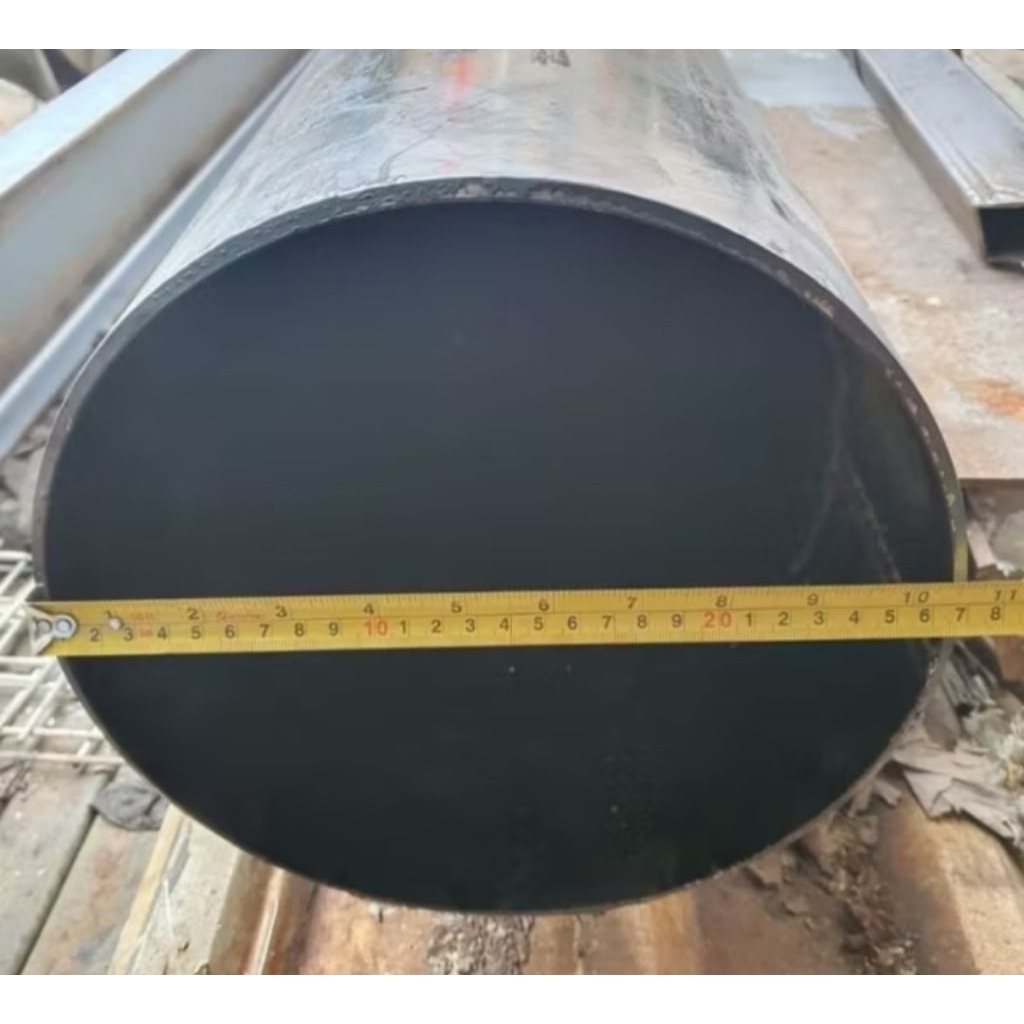 Pipa Besi 10 inch tebal 5mm panjang 100cm